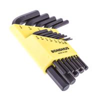 hlx13s Bondhus 13 piece L Shape Imperial Hex Key Set, 0.05 → 3/8"