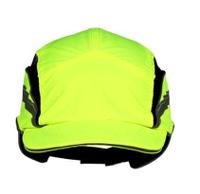 7100217844 3M Yellow Short Peaked Bump Cap, ABS Protective Material