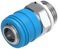 kd4-12-a Festo Brass Male Pneumatic Quick Connect Coupling, G 1/2 Male 10mm Threaded