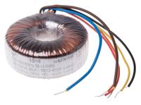 173-0173 RS PRO 230V ac, 2 x 55V ac Toroidal Transformer, 50VA 2 Output