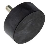 126-5938 RS PRO M12 Anti Vibration Mount, Male Buffer Foot with 534.6kg Compression Load