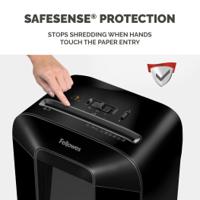 4400901 Fellowes Powershred LX85 19L Cross Cut Shredder Frequent Use In Small And Home Office Environments
