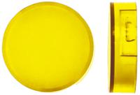 a165l-ty Omron Yellow Round Push Button Lens for Use with A16 Series LED/Incandescent Lamp Push Button Switch