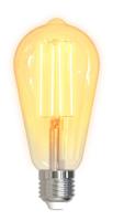 sh-lfe27st64s Deltaco 5.5 W E27 Smart Filament LED Smart Bulb, White