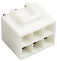 b06p-vl-lfsn JST VL Series Straight Through Hole PCB Header, 6 Contact(s), 6.2 mm Pitch, 2 Row, Shrouded