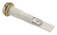 c027500fao Arcolectric (Bulgin) Ltd 0275 Series Green Filament Indicator, 12V, 10mm Mounting Hole Size, Solder Tab Termination,