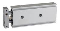 180-322 RS PRO Pneumatic Guided Cylinder - 20mm Bore, 100mm Stroke, Double Acting