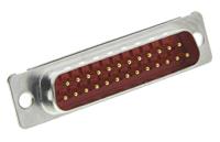f25p-k700-1731100014 FCT from Molex 25 Way Panel Mount D-sub Connector Plug