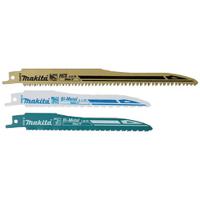 b-13677 Makita 152mm Cutting Length Reciprocating Saw Blade, Pack of 3