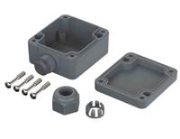 38101100-pk-101-111 Bopla Euromas Polymas Series Polyamide Junction Box, IP65, 0, - Terminals, 58 x 64 x 34mm