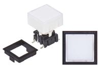 1ks1116-2k09 MEC Transparent Tactile Switch Cap for 5G Series, 1KS1116-2K09