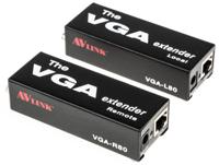 vga-v080 NewLink VGA over CATx Extender Pair 80m, 2048 x 1536 Maximum Resolution