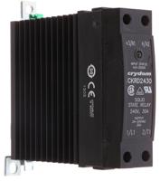 ckrd2430 Sensata Crydom Solid State Relay, 30 A rms Load, DIN Rail Mount, 280 V rms Load, 32 V Control