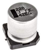 eeefk1j221aq Panasonic 220μF Aluminium Electrolytic Capacitor 63V dc, Surface Mount - EEEFK1J221AQ