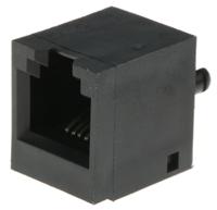 ss-6566-nf Bel-Stewart SS-65 Series Female RJ25 Connector, Through Hole Straight 6P6C -Way