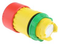 zb5as834 Schneider Electric Harmony XB5 Series Turn to Release Emergency Stop Push Button, 22mm Cutout, IP66, IP67, IP69K