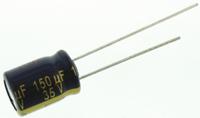 eeufc1v151 Panasonic 150μF Aluminium Electrolytic Capacitor 35V dc, Radial, Through Hole - EEUFC1V151