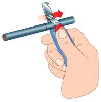 985952 Facom Wire Stripper, 8mm Min, 28mm Max