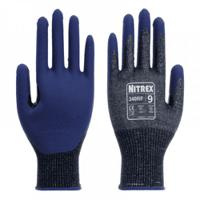 340rf-08 Unigloves 340RF Grey Fibreglass, HPPE, Nylon Work Gloves, Size 8, Nitrile Foam Coating