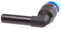 qsml-6h Festo QSL Series Elbow Tube-toTube Adaptor, Push In 6 mm to Push In 6 mm, Tube-to-Tube Connection Style, 153348