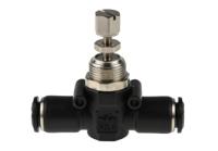 176-1890 RS PRO Tube Flow Regulator, Push In 8mm Tube Inlet Port x Push In 8mm Tube Outlet Port
