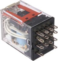 my4n-d2-24dc-s Omron 4PDT Non-Latching Relay Plug In, 24V dc Coil, 5 A