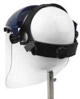 e24 Penta Clear Flip Up PC Face Shield with Brow Guard , Resistant To Molten Metal