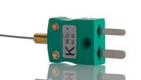 262-3274 RS PRO Type K Mineral Insulated Thermocouple 250mm Length, 1mm Diameter, -40°C → +750°C