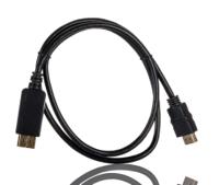 266-8492 RS PRO Male DisplayPort to Male HDMI, PVC  Cable, 1080p, 1m
