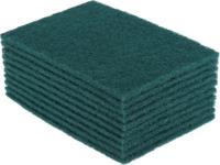 898-8286 RS PRO Green Scourer 228mm x 152mm x 7mm, for Industrial Cleaning Use