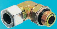 wee12lrcf Parker Elbow 90° Tube to Port Male 24° DIN Cone to Male BSPP, WEE12LRCF