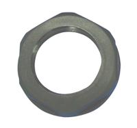 822-9697 RS PRO Grey Nylon 66 Cable Gland Locknut, PG7 Thread, IP68