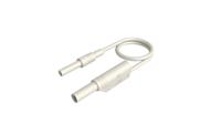 934042107 Hirschmann Test & Measurement Test lead, 32A, White, 1m Lead Length