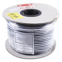 863-4011 RS PRO TRS 1 mm² 3 Core Power Cable, H05RR-F, Black CPE, 100m
