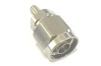 213-8231 RS PRO Straight 50Ω Coaxial Adapter N Plug to SMA Socket 11GHz