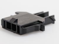 200488-2004 Molex, 200488 4 Way Nylon Connector Housing, Black