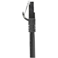 n6spat1mbk StarTech.com, 1m Cat6, Black RJ45 to Male RJ45 Male, S/FTP Shielded, Terminated PVC Sheath