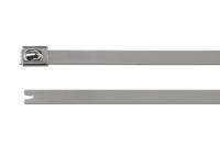 111-94149-mbt14h-ss316-ml HellermannTyton Cable Tie, Roller Ball, 362mm x 7.9 mm, Metallic 316 Stainless Steel, Pk-50