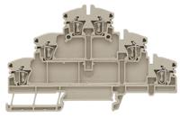 1782300000 Weidmuller  ZDLD Series Brown, 2.5mm², Triple-Level, Clamp Termination