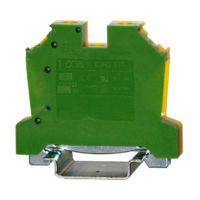 262-4217 RS PRO 1-Way DIN Rail Earth Terminal Block, 10mm², 20 → 6 AWG Wire, Cage Clamp, PA 66 Housing