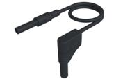 934048100 Hirschmann Test & Measurement 4 mm Test Probe Lead, 32A, Black, 1m Lead Length