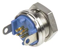 9-1437719-9 TE Connectivity Circular Connector, 4 Contacts, Panel Mount, Subminiature Connector, Socket, Female, IP65, TRIAD 01