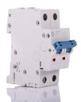 1492-spm2b010 Allen Bradley 1492 1492-SPM MCB, 2P, 1A Curve B, 277V AC, 96V DC, 10 kA Breaking Capacity