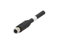 tb1143d4722-007 TE ConnectivityTB1143D4722, 10.05m, Black SPE to Female Unterminated, Shielded Shielded, Terminated Nylon Sheath