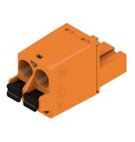 1013680000 Weidmuller, 5.08mm Pitch, BL 5.08, 2 Way, , Pluggable Terminal Block, Plug, Cable Mount, Push In Termination,