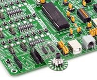 mikroe-2380 MikroElektronika Rotary O Control Knob mikroBus Click Board
