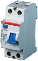 2csf202101r3400-f202a-4003 ABB F200 RCCB, 40A, 2 Pole, 300mA, Type A