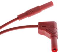 934082101 Hirschmann Test & Measurement Test lead, 16A, 1000V ac/dc, Red, 1m Lead Length