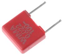 mks2d022201a00kssd WIMA MKS2 Polyester Film Capacitor, 63 V ac, 100 V dc, ±10%, 22nF, Through Hole