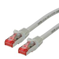 21152609-20 Roline, 20m Cat6, Grey RJ45 to Male RJ45 Male, S/FTP Shielded, Terminated LSZH Sheath
